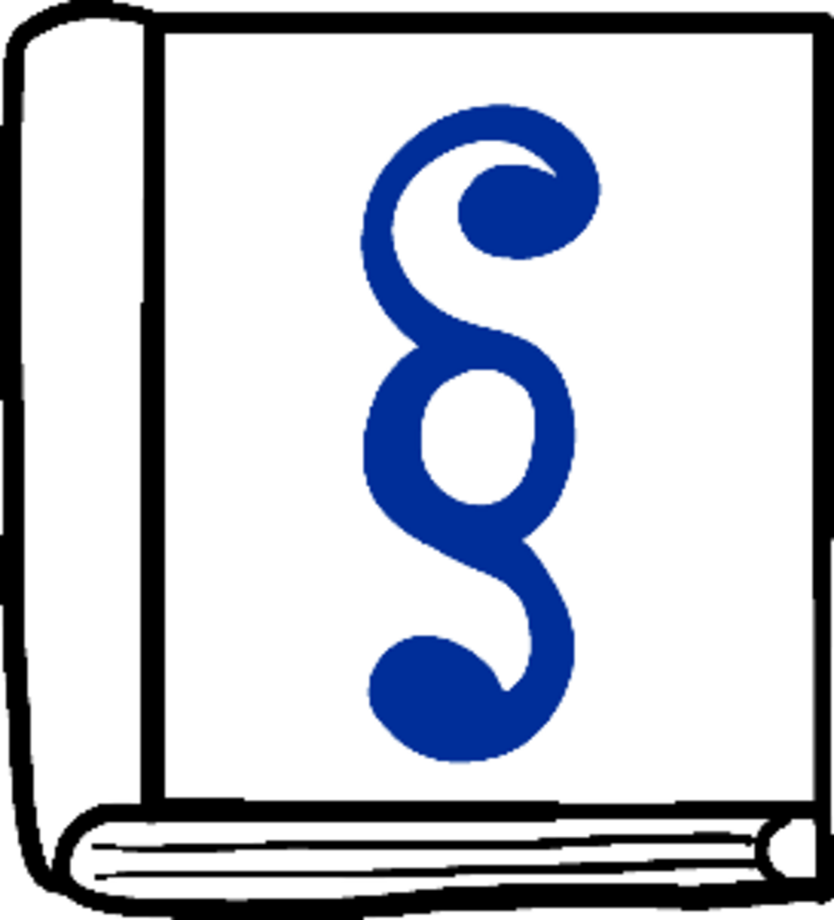 Buch mit Paragraphenzeichen